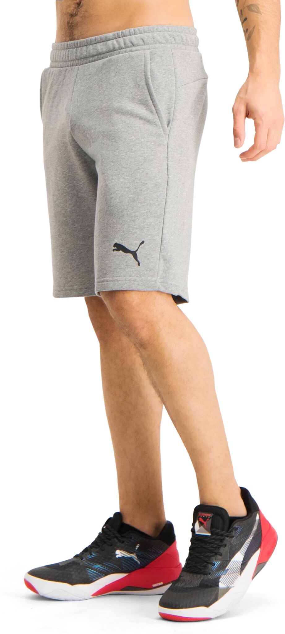 Puma Essentials shorts 10″. shorts herre XL Medium Gray Heather-