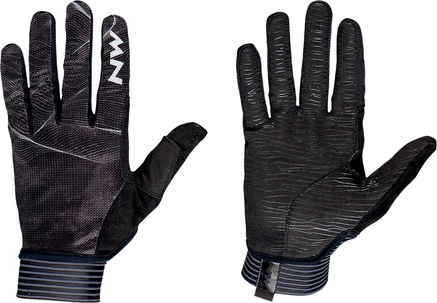 Northwave Active Full Finger 21, sykkelhanske, unisex XL black / grey