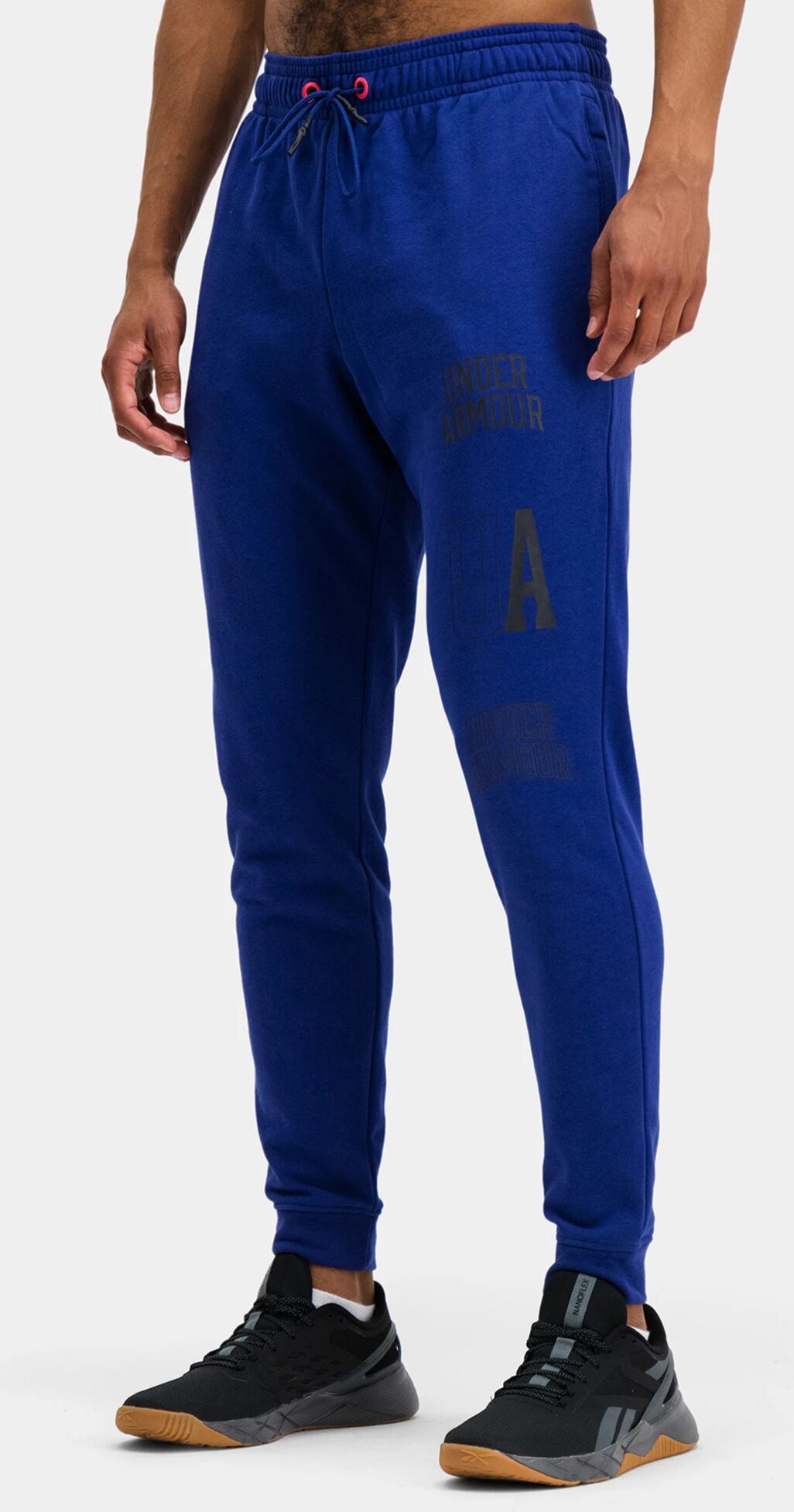 Under Armour UA Rival Terry Pant, treningsbukse herre MD Regal /  / Black