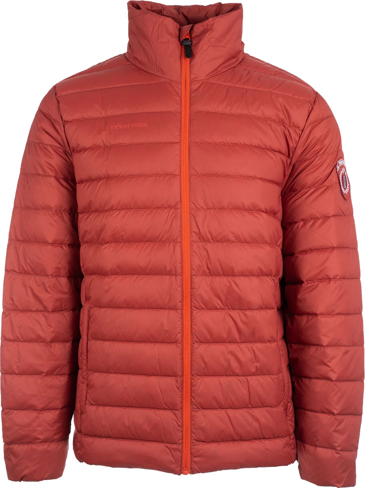 Twentyfour Finse Down Jacket M, dunjakke, herre L Dark Rust