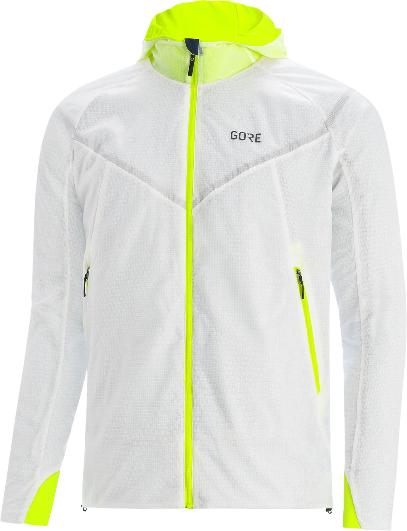 GORE Wear R5 GTX I Insulated Jacket, løpejakke herre S White/Neon yellow