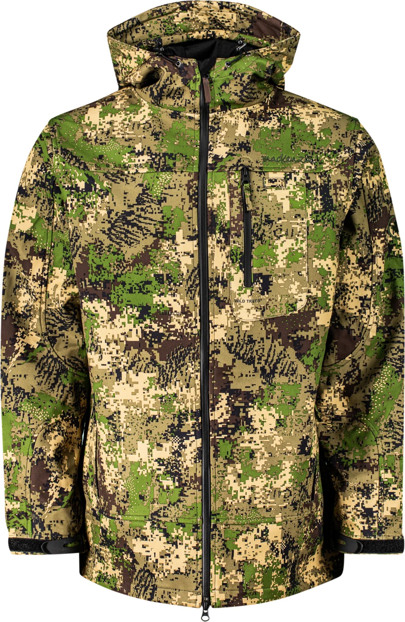 Mackenzie Softshell Jacket, jaktjakke M Wild Trees-preys Eye