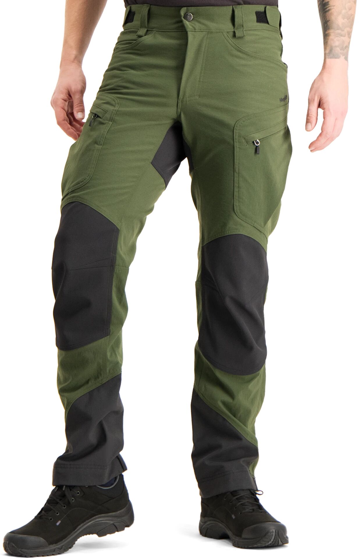 Haglöfs Zircon Mountain pant men, turbukse herre S Seaweed Green/true B