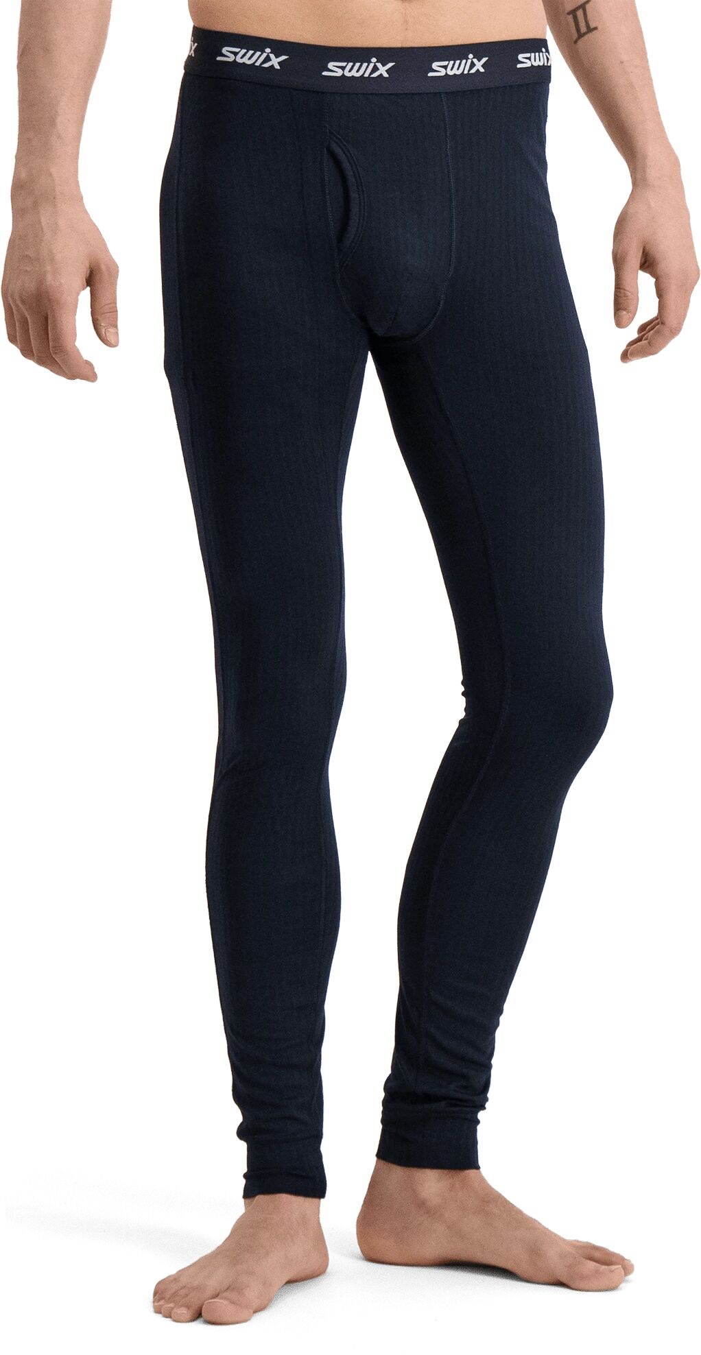 Swix Essential bodywear pants, superundertøy herre M Dark Navy