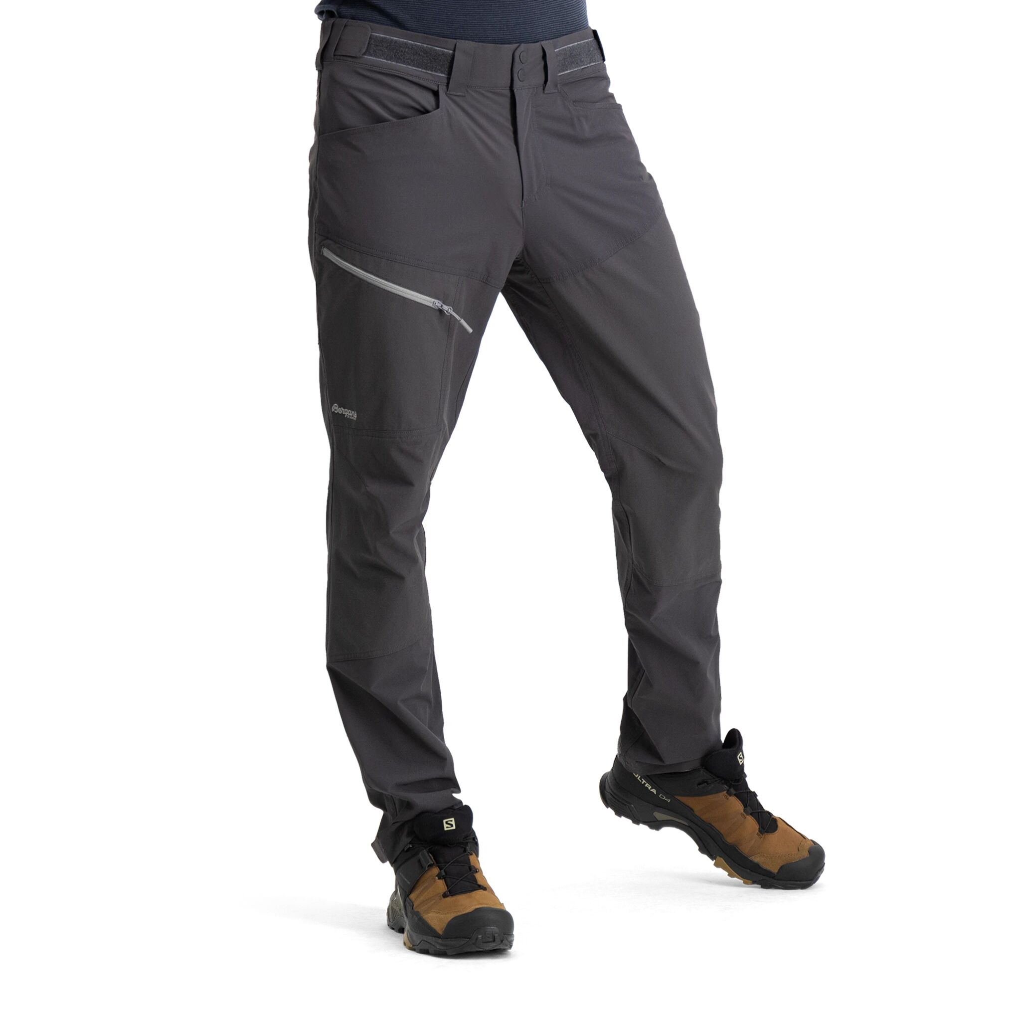Bergans Romsdal Mtn Softshell Pants, softshellbukse herre XL Solid Charcoal/dark