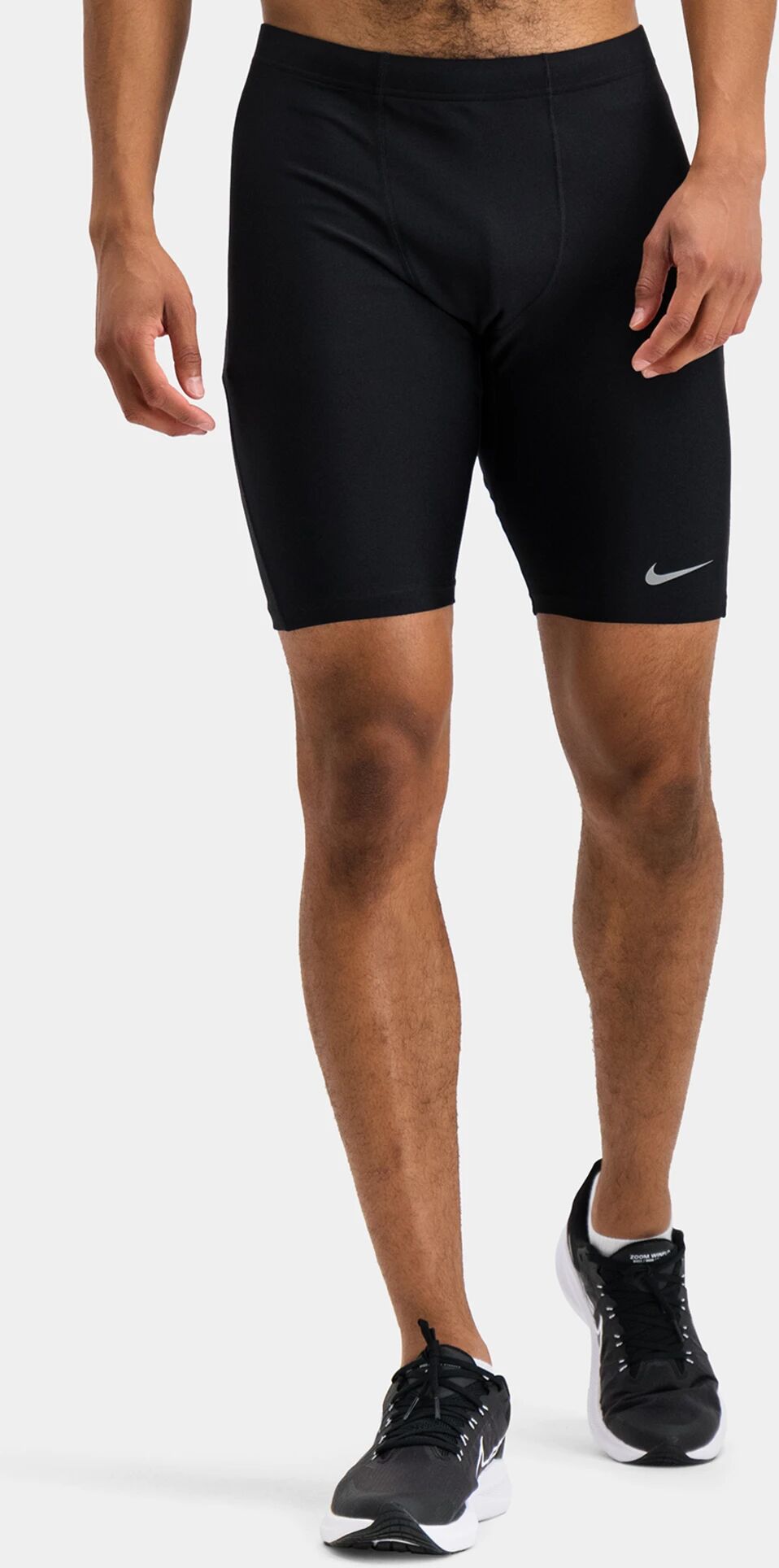 Nike Fast Half Tights, treningsshorts herre L BLACK/REFLECTIVE SIL