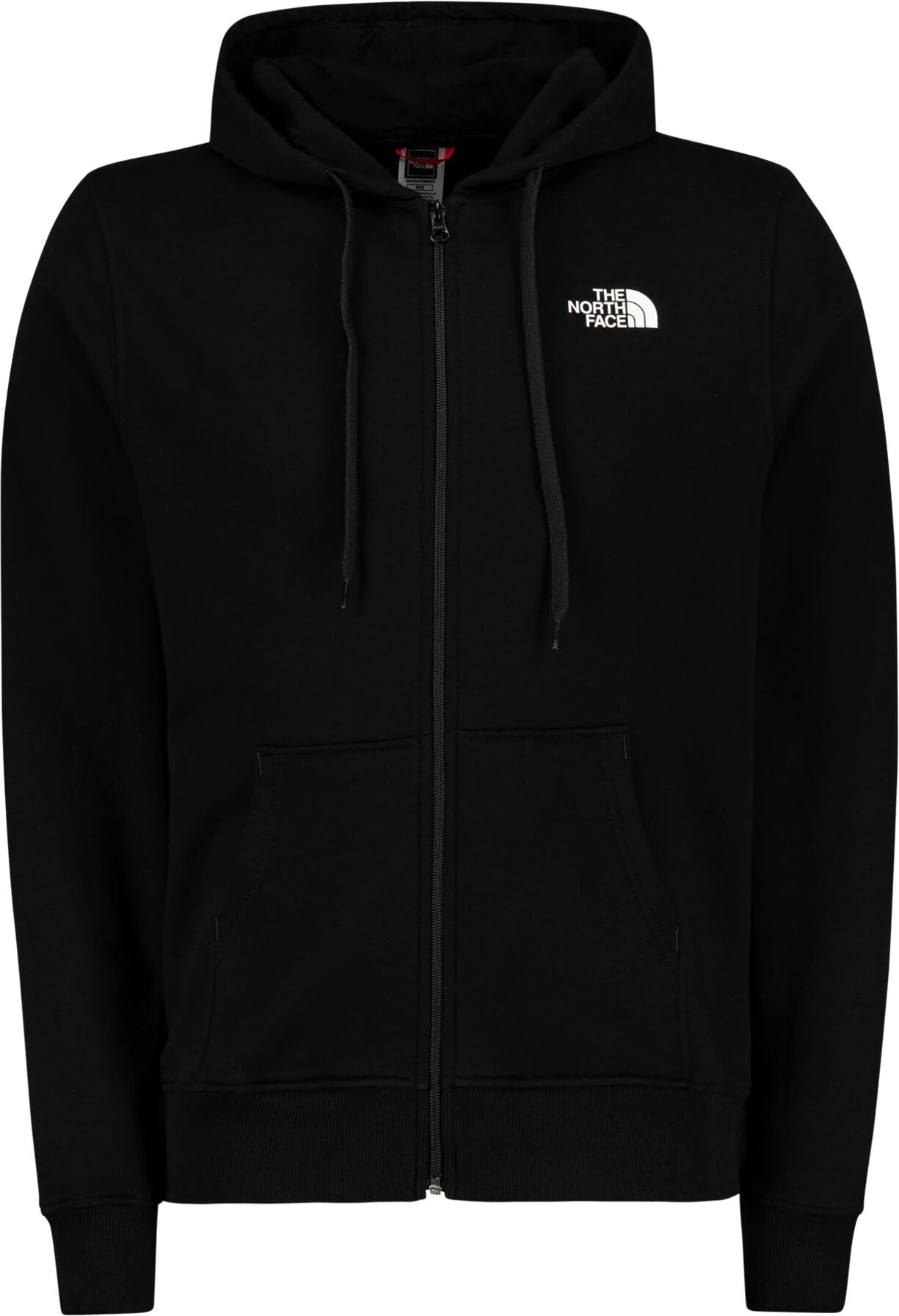 The North Face Biner Graphic Hoodie Full Zip, hettegenser herre M TNF BLACK