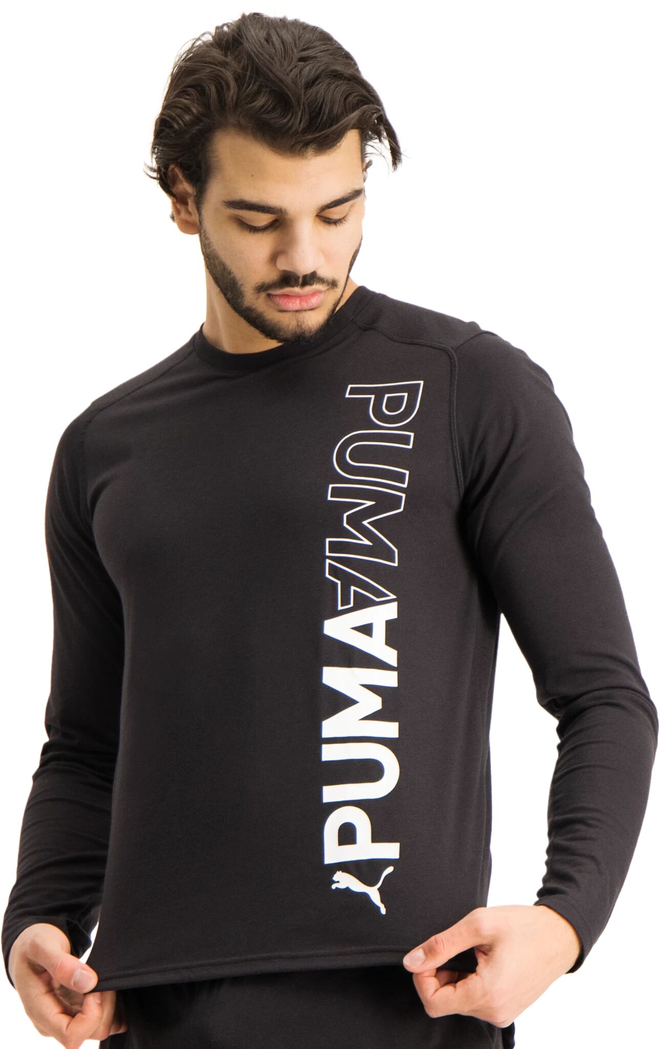 Puma TRAIN PUMA LS TEE, treningstrøye herre S Puma Black