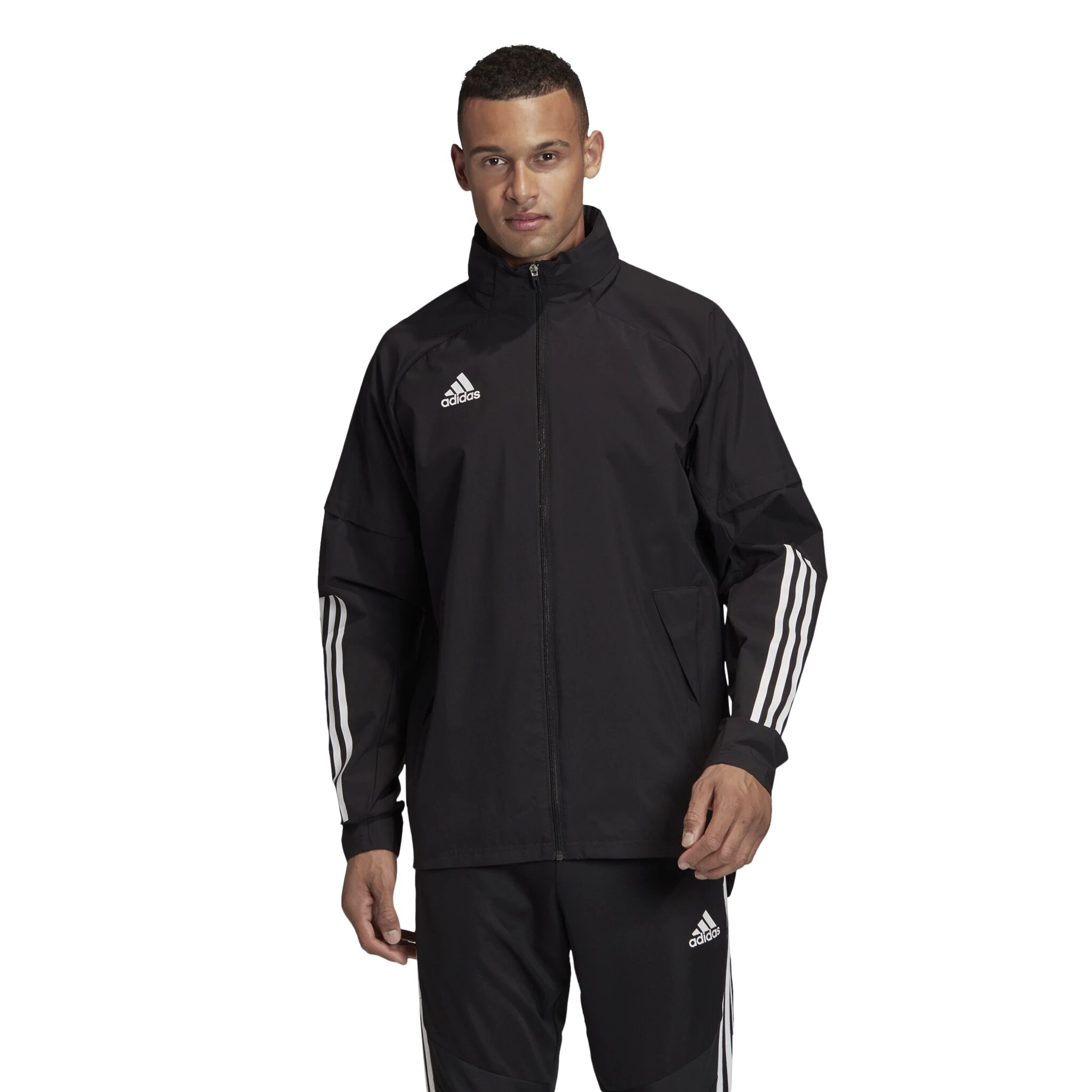 adidas Condivo20 Allweather jacket, treningsjakke senior M BLACK/WHITE