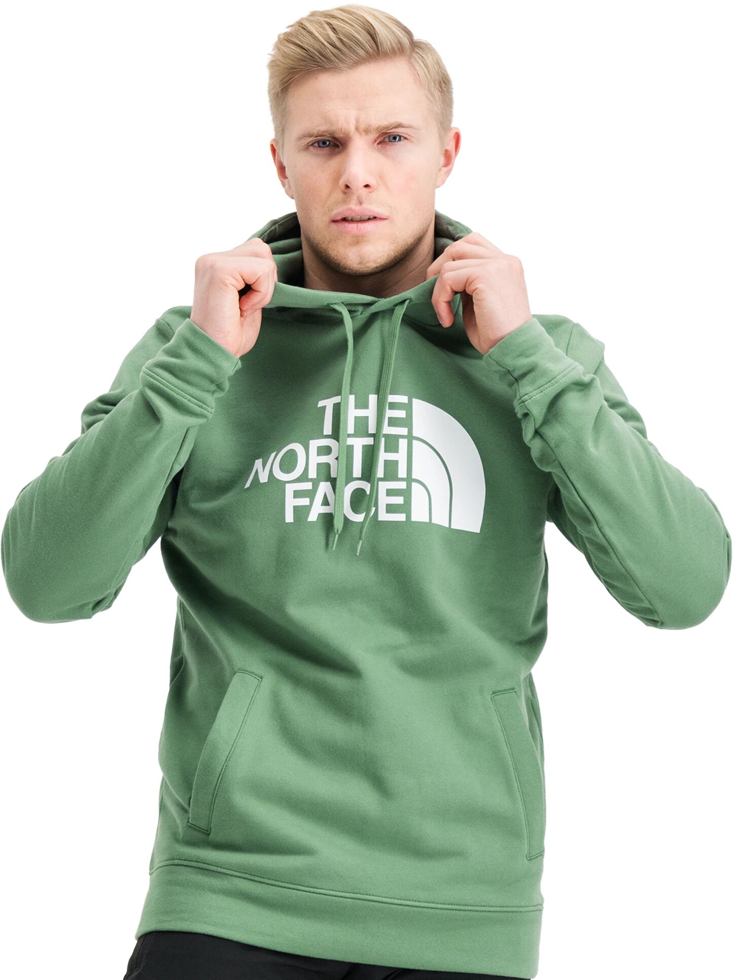 The North Face Pullover Hood, hettegenser herre L Laurelwreathgrn