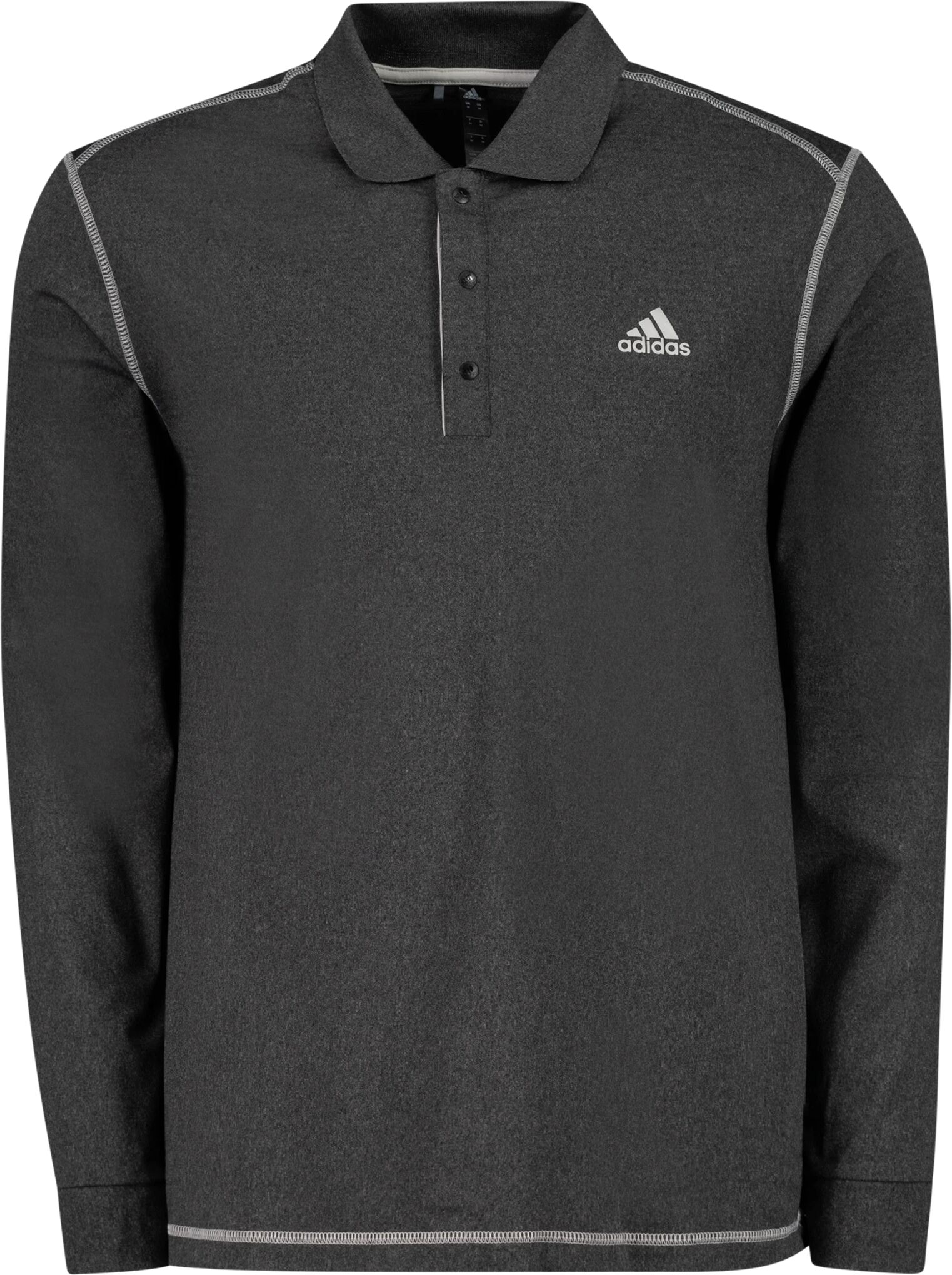 adidas Ls Thermal Polo, polotrøye herre  XL Black Heather