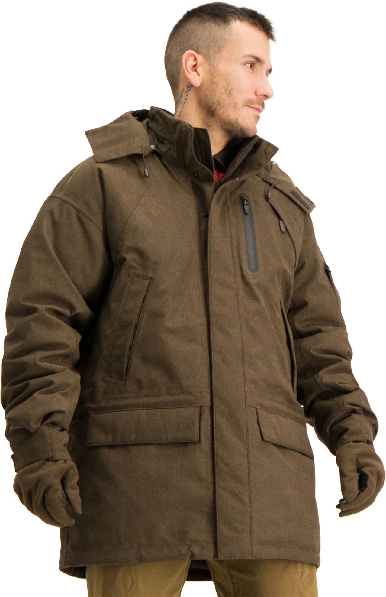 Härkila Driven Hunt HWS Insulated Jacket, jaktjakke herre 52 Willow Green