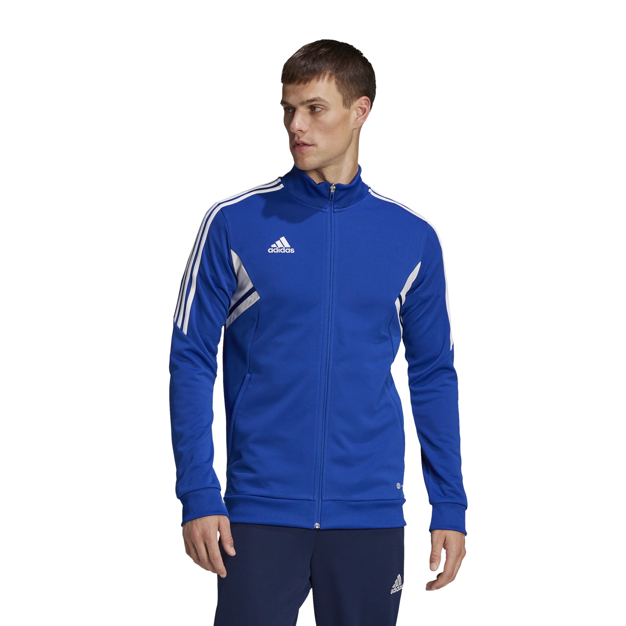 adidas CON22 TK JKT, treningsjakke herre S Team Royal Blue/whit