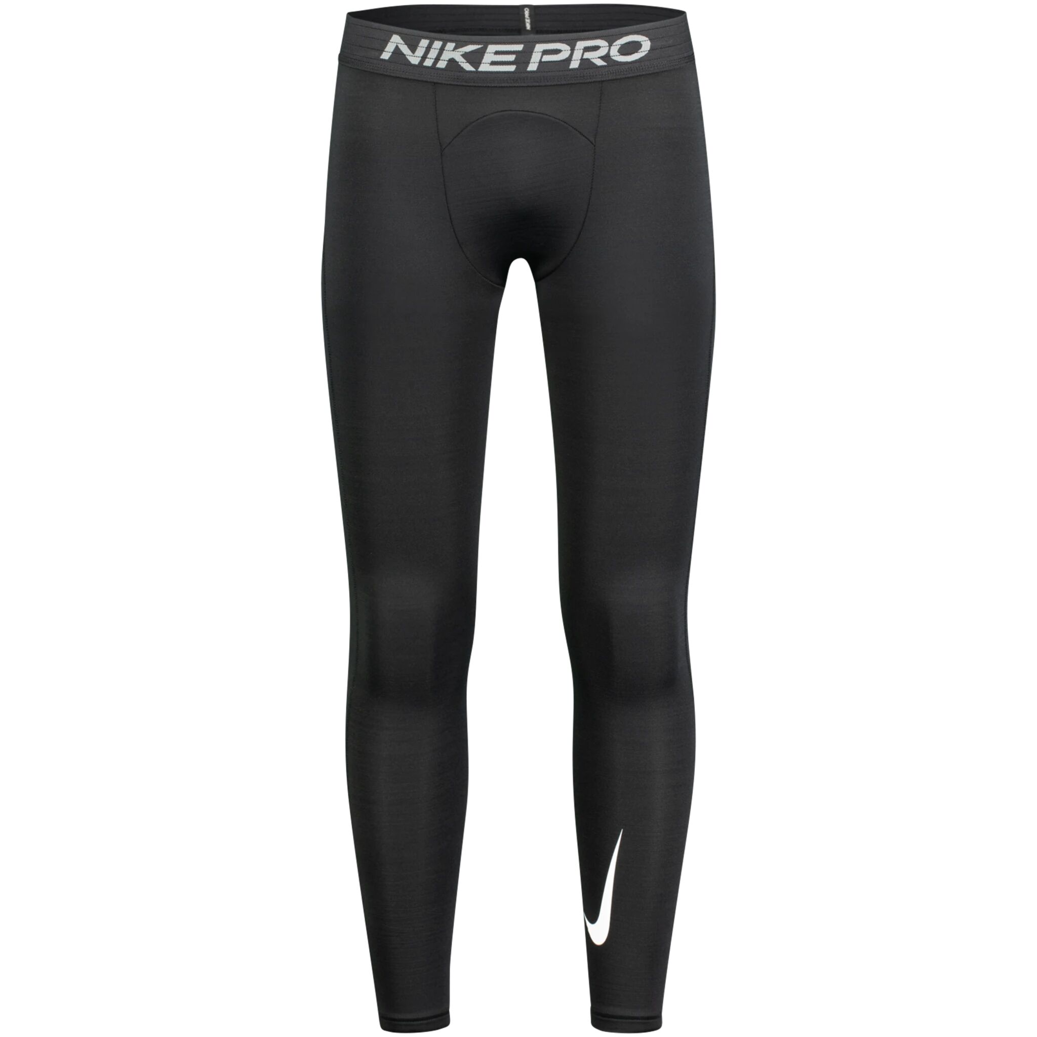 Nike Pro Warm Tights, treningstights herre S BLACK/BLACK/WHITE