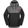 VOLCOM LONGO ANORAK BLACK S  - BLACK - male