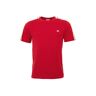 Kappa Hanno T-Shirt 308011-19-1863, Męskie, t-shirt, Czerwony