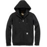 Carhartt Clarksburg Full Zip Damska Bluza Z Kapturemczarny