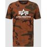 Alpha Industries Basic Camo T-Shirtbrązowy