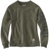 Carhartt Clarksburg Crewneck Bluza Damskazielony