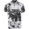 Nike Dri-Fit Tour Camo Grid męskie polo, photon dust, Męskie, S