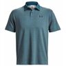 Under Armour T2G Printed męskie polo, static blue, Męskie, S