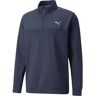 Puma Cloudspun Colorblock 1/4 Zip męska bluza, granatowa, Męskie, M