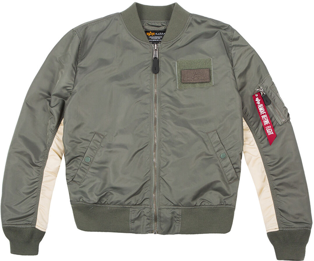 Alpha Industries Ma-1 Tt Custom Kurtkaszary Zielony