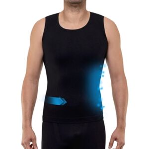 Cellutex Camisola Interior de Homem Adelgaçante Preto (Tam: S-M)