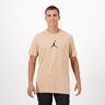 Nike Jordan - Bege - T-shirt Homem tamanho S