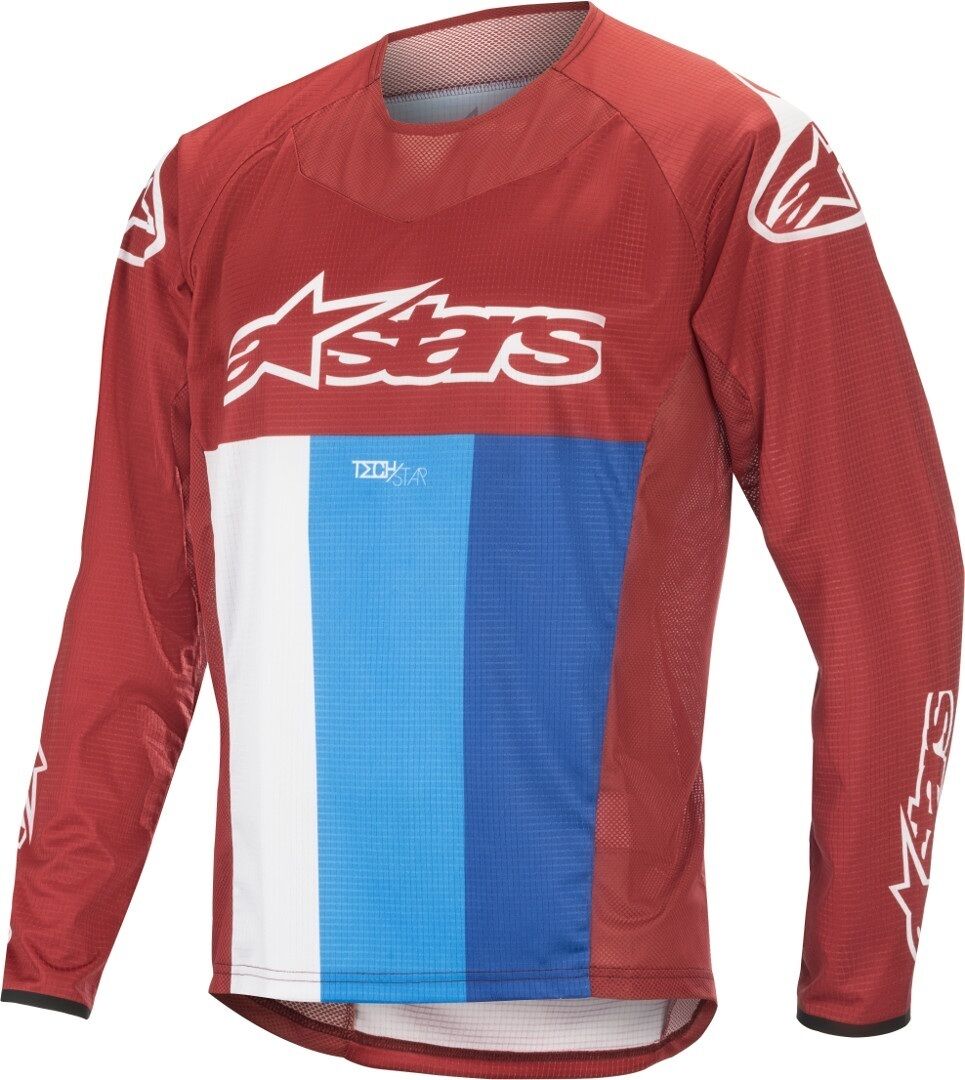 Alpinestars Techstar Bicicleta de LS Jersey