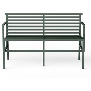 Nine - 19 Outdoors - Dining Bench Green - Grön - Trädgårdsbänkar - Metall