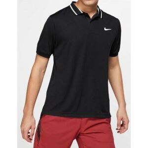 NIKE Court Dry Polo Black Mens (S)