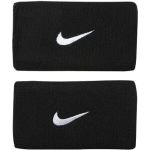 NIKE Swoosh Doublewide Wristband Black