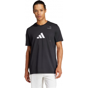 Adidas Padel Tee Black Mens (S)