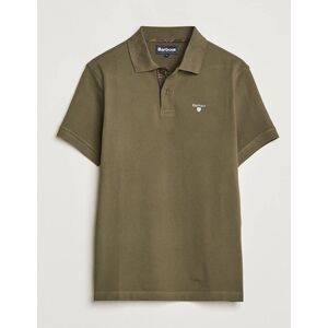 Barbour Lifestyle Tartan Pique Polo Dark Olive