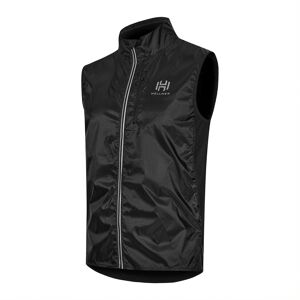 Hellner Biekkus Wind Vest Men's Black beauty XS, Black Beauty