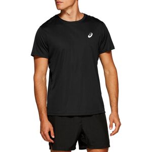 Asics Men's Core Short Sleeve Top Performance Black S, Performance Black