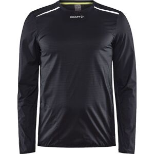 craft Men's Pro Hypervent Long Sleeve Wind Top Black S, Black