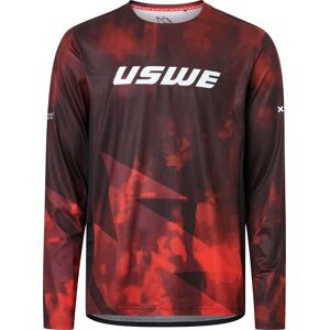USWE Men's Luftig MTB Jersey Flame Red M, Flame Red