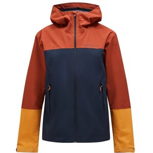 Peak Performance Trail Hipe Shell Jacket Herr, S, SPICED-SALUTE BLUE