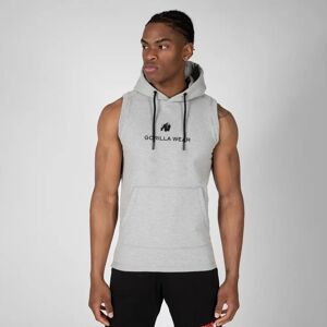 Gorilla Wear Lincoln Sleeveless Hoodie Grey M