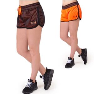 Gorilla Wear Madison Reversible Shorts Black/neon Orange S