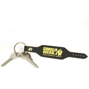 Gorilla Wear Gw Keychain Black/gold