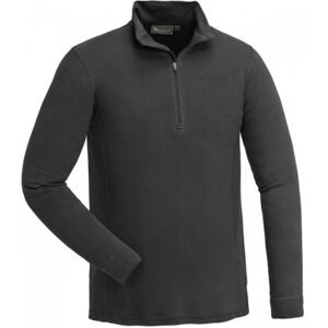 Pinewood Abisko Merino Base Layer Half Zip 5406 (Färg: Svart, Storlek: XL)