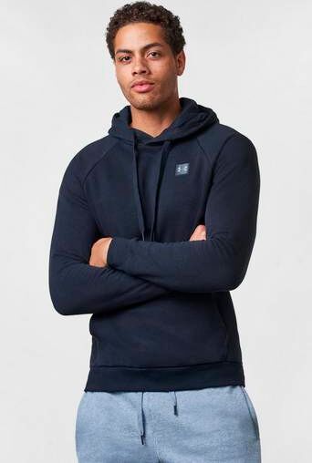 Under Armour Hoodie Rival Fleece Po Hoody Svart  Male Svart