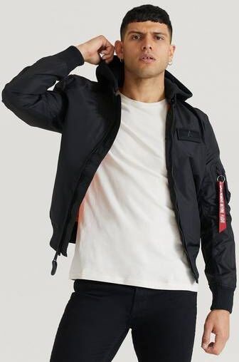 Alpha Industries Bomberjacka Ma-1 Tt Hood Svart  Male Svart