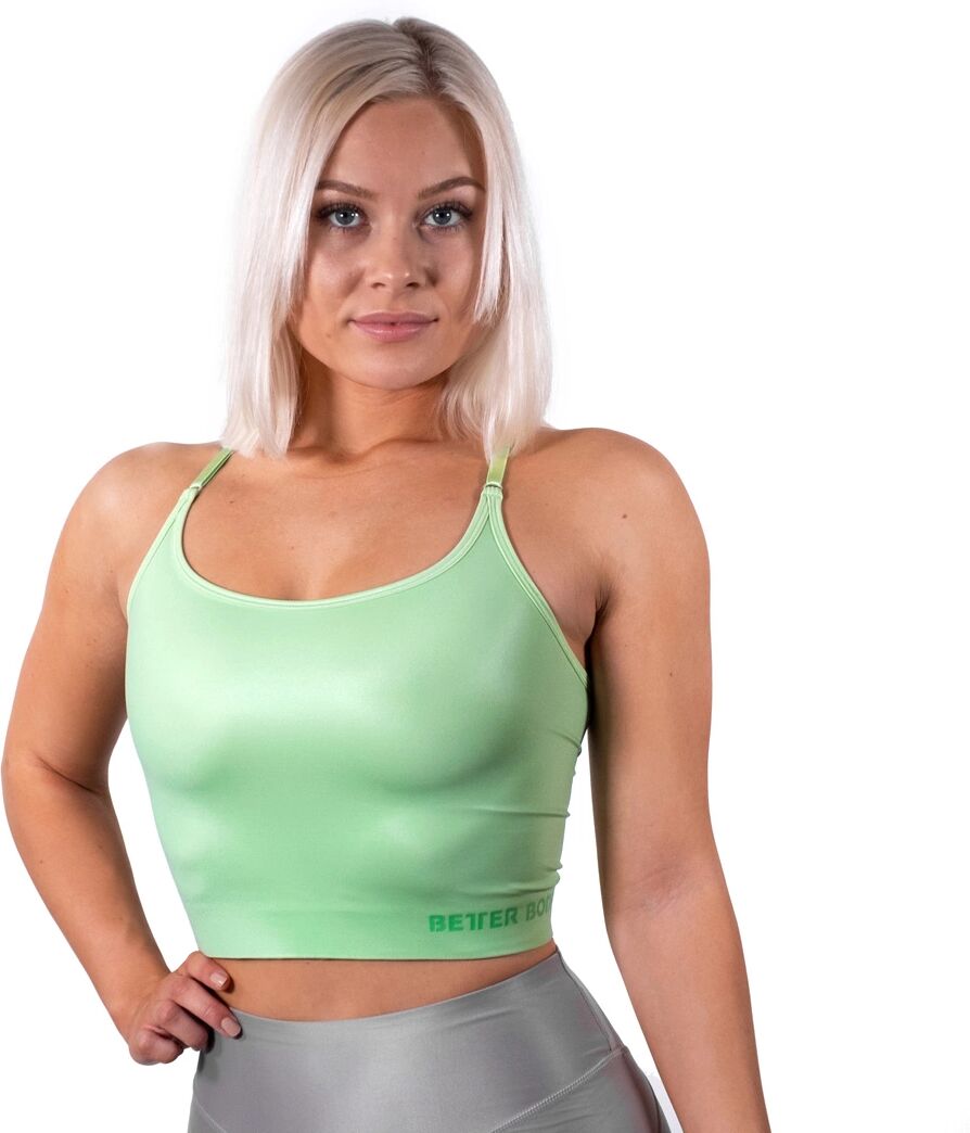 Better Bodies Vesey Strap Bra V2, Mint Green