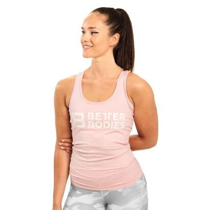Better Bodies Chrystie T-back, Pale Pink