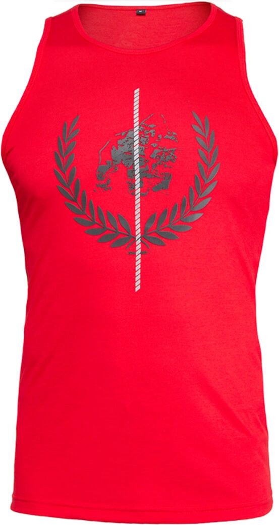 Gorilla Wear Rock Hill Tank Top, Red, L