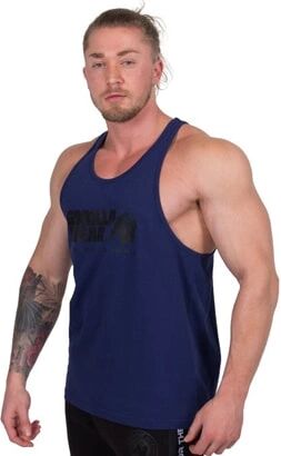 Gorilla Wear Classic Tank Top Navy, Xxxl